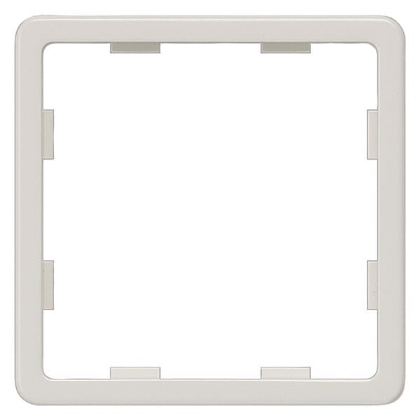 SIEMENS - DELTA profil titanweiß Zwischenrahmen für das Einsetzen von 55x55mm Geräten