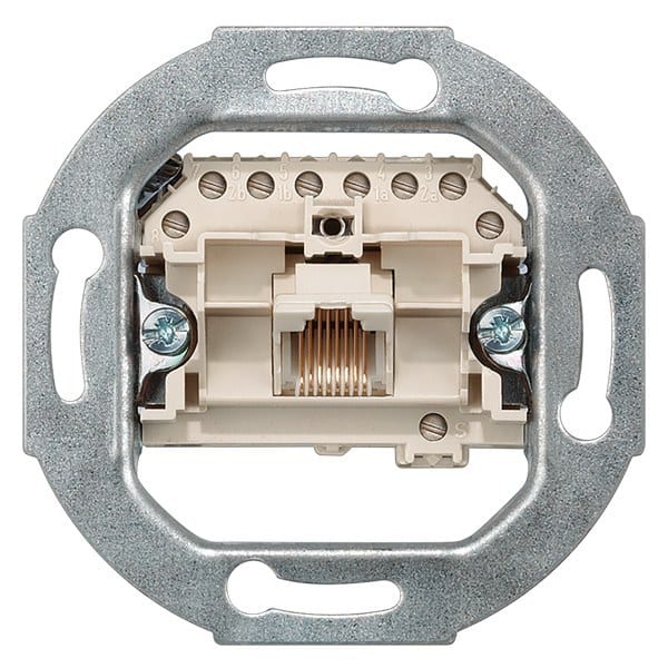 SIEMENS - DELTA UAE Anschlussdose ungeschirmt, 1x 8-polig, RJ11/12 u. RJ45, Kat. 3-8/8