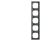 SIEMENS - DELTA line carbonmetallic Rahmen 5-fach
