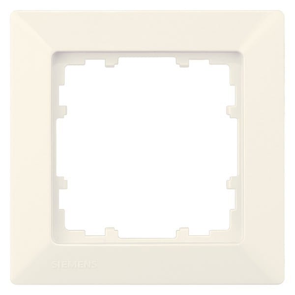 SIEMENS - DELTA line elektroweiß Rahmen 1-fach
