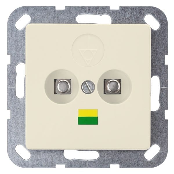 SIEMENS - DELTA i-system Doppel-Potentialausgleichsdose, elektroweiß