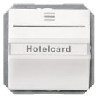 SIEMENS - DELTA i-system Hotelcard-Schalter beleuchtet mit Fenster und Schriftfeld, tit...