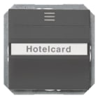 SIEMENS - DELTA i-system Hotelcard-Schalter beleuchtet mit Fenster und Schriftfeld, car...