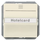 SIEMENS - DELTA i-system Hotelcard-Schalter beleuchtet mit Fenster und Schriftfeld, ele...