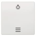 SIEMENS - DELTA i-system Wippe mit Fenster und Symbol Licht, titanweiß
