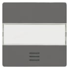 SIEMENS - DELTA i-system Wippe mit Fenster und Schriftfeld, carbonmetallic