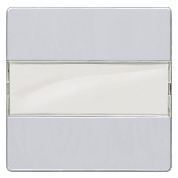 SIEMENS - DELTA i-system Wippe mit Schriftfeld, aluminiummetallic