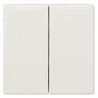 SIEMENS - DELTA style Wippe 2-fach neutral für Serienschalter, titanweiß