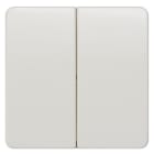 SIEMENS - DELTA profil Wippe 2-fach neutral für Serienschalter, titanweiß