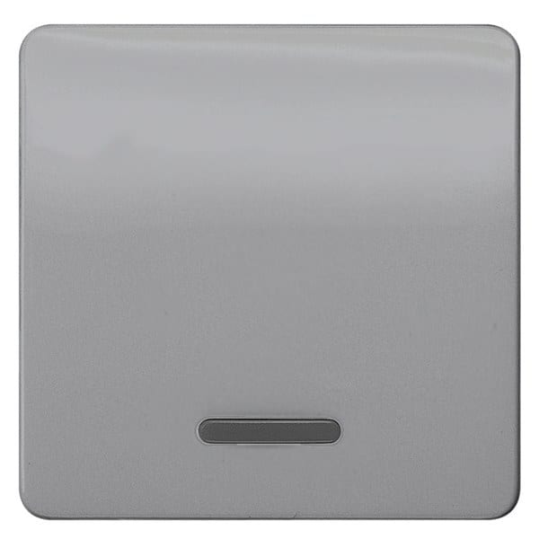 SIEMENS - DELTA profil Wippe mit Fenster für Kontroll-/Aus-/Wechselschalter, silber