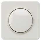 SIEMENS - DELTA profil Abdeckplatte für Dimmer mit Drehknopf, titanweiß