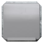 SIEMENS - DELTA profil SCHUKO-Steckdose mit Klappdeckel, silber
