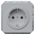 SIEMENS - DELTA profil SCHUKO-Steckdose, silber