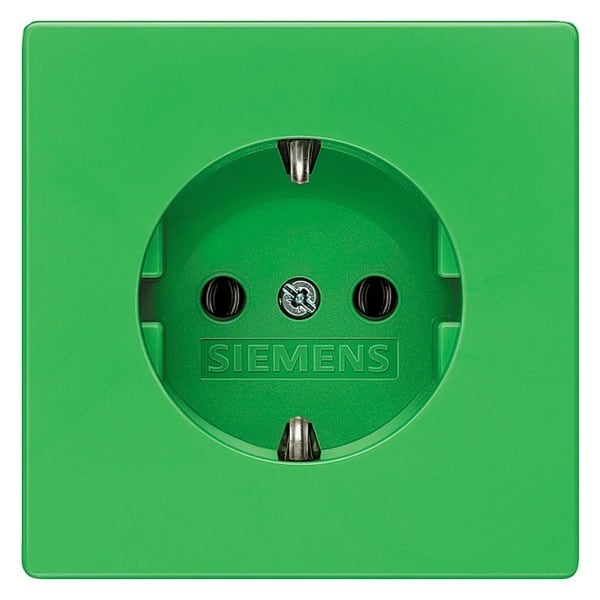 SIEMENS - DELTA style SCHUKO-Steckdose, grün