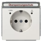 SIEMENS - DELTA style SCHUKO-Steckdose mit Übersp./Schriftf. u. erh. Berührungsschutz,t...