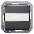 SIEMENS - DELTA i-system SCHUKO-Steckdose m. Klappd./Schriftfeld u. erh. Ber.schutz, ca...