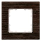 SIEMENS - DELTA miro Holz wenge Rahmen 1-fach, Farbton durch Beizung