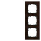 SIEMENS - DELTA miro Holz wenge Rahmen 3-fach, Farbton durch Beizung