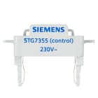 SIEMENS - DELTA Schalter und Taster LED-Leuchteinsatz für Kontroll-Funktion 230V/50Hz, ...
