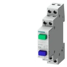 SIEMENS - Taster, 1S/1Ö 20A, 1 Taste grün ohne Rastfunktion