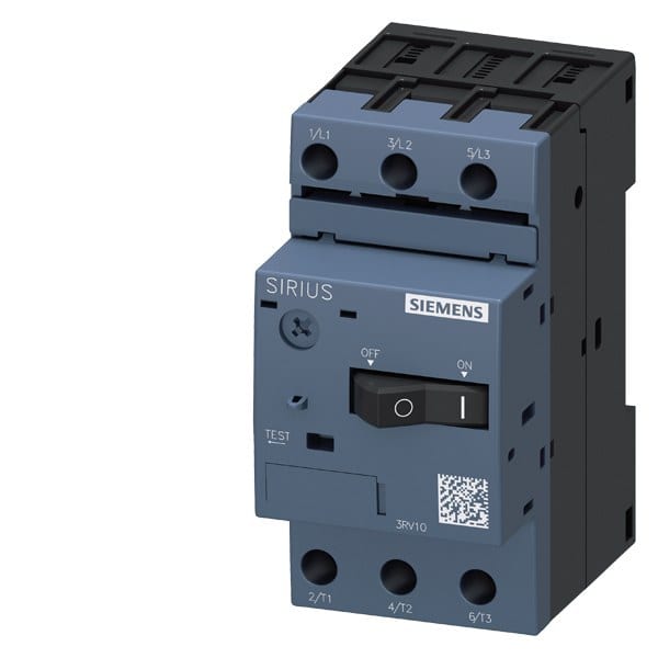 SIEMENS - Leistungsschalter, S00, Motorschutz, Class 10, A-ausl. 3,5-5A, N-ausl. 65A
