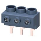 SIEMENS - 3Ph.-Einspeiseklemme für 3Ph.-Sammelschienen für S0 und S00, Anschluss von oben