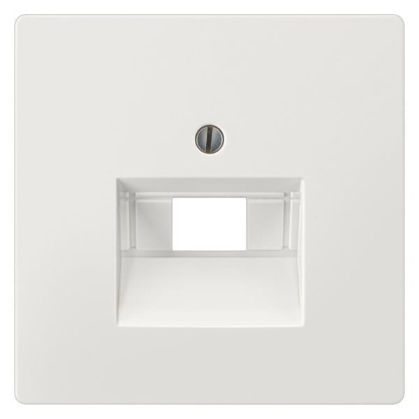 SIEMENS - DELTA style Abdeckplatte für UAE-Anschlussdose, für 1-u. 2-fach, titanweiß