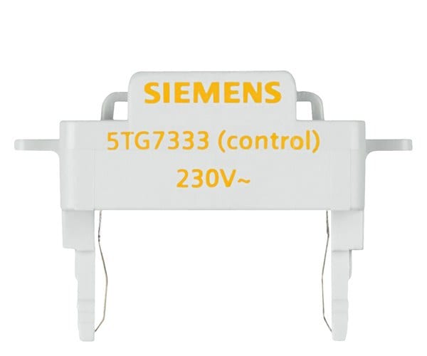 SIEMENS - DELTA Schalter und Taster LED-Leuchteinsatz, normal hell 230V/50Hz, orange