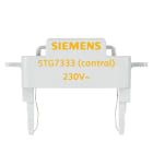 SIEMENS - DELTA Schalter und Taster LED-Leuchteinsatz, normal hell 230V/50Hz, orange