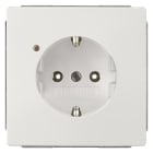 SIEMENS - DELTA style SCHUKO-Steckdose mit Betriebsanzeige, grün