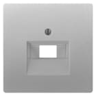 SIEMENS - DELTA style Abdeckplatte für UAE-Anschlussdose, für 1-u. 2-fach, platinmetallic