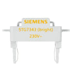 SIEMENS - DELTA Schalter und Taster LED-Leuchteinsatz, superhell 230V/50Hz, orange