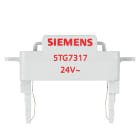 SIEMENS - DELTA Schalter und Taster LED-Leuchteinsatz für Kontroll-Funktion 24V/50Hz, rot