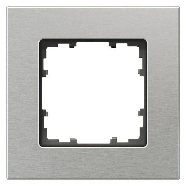 SIEMENS - DELTA miro Aluminium natur Rahmen 1-fach