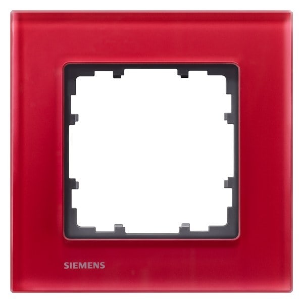 SIEMENS - DELTA miro Glas orient Rahmen 1-fach