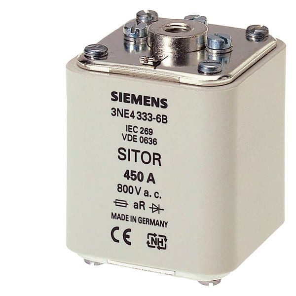 SIEMENS - SITOR-Sicherungseinsatz, mit beidseitigem Innengewinde, In: 250 A, aR