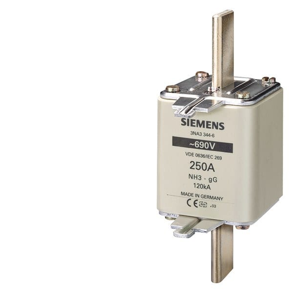 SIEMENS - NH-Sicherungseinsatz, NH3, In: 400 A, gG, Un AC: 690 V, Un DC: 440 V