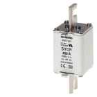SIEMENS - SITOR-Sicherungseinsatz, mit geschlitzten Messerkontakten, NH1, In: 100 A, aR