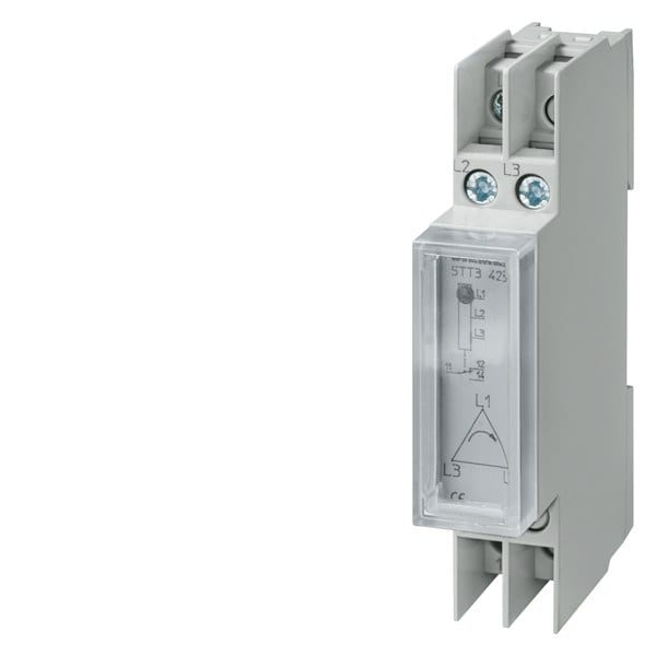 SIEMENS - Drehrichtungswächter, AC 230V 4A, mit Klarsichtkappe