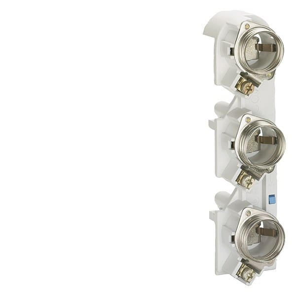 SIEMENS - SR60-Sockel DIAZED DII 3-polig AC DC 500V für Passschraube für 5/10mm