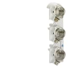 SIEMENS - SR60-Sockel DIAZED DII 3-polig AC DC 500V für Passschraube für 5/10mm