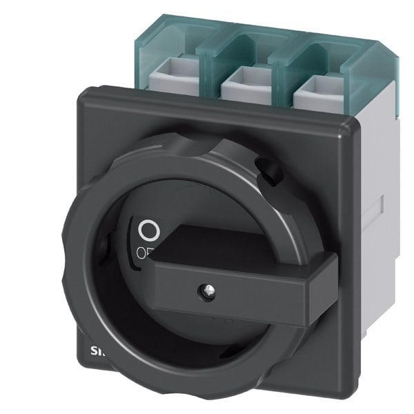 SIEMENS - SENTRON, Lasttrennschalter 3LD, Hauptschalter, 3-polig, Iu: 100 A