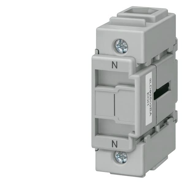 SIEMENS - Neutralleiter-/PE-Klemme, durchgehend, für Bodenbefestigung, bis 32A, Zubehör