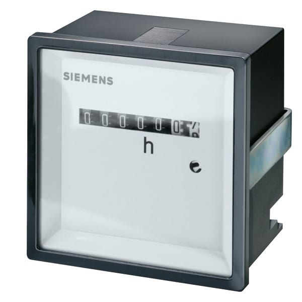 SIEMENS - Zeitzähler 72x 72mm DC 10-50V ohne KlemmenAbdeckung
