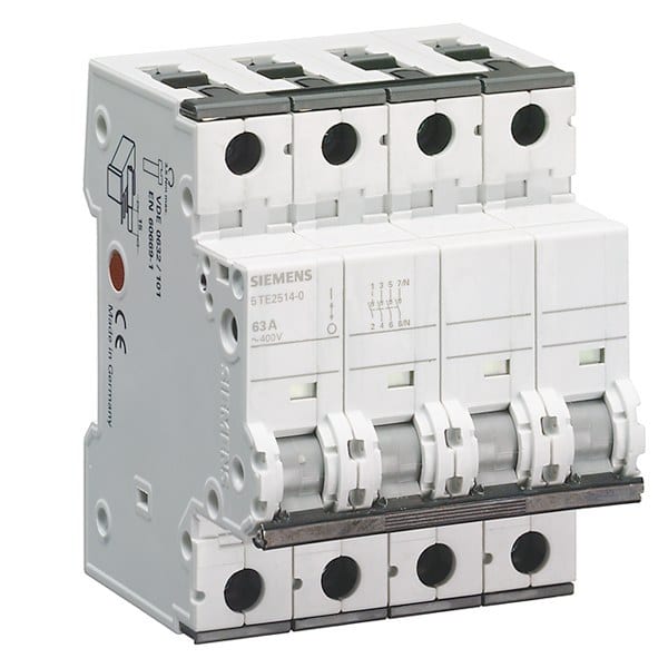 SIEMENS - Schalter 400V 3+N-polig 63A