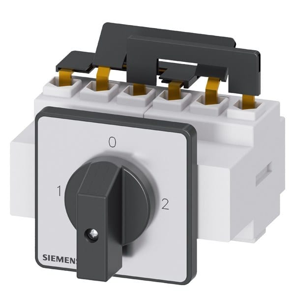 SIEMENS - SENTRON, Lasttrennschalter 3LD, Umschalter, 3-polig, Iu: 25 A