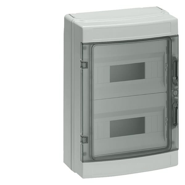SIEMENS - SIMBOX Universal WP Wandverteiler AP, IP65 2-reihig, 24TE, ohne Klemmleiste
