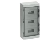 SIEMENS - SIMBOX Universal WP Wandverteiler AP, IP65 3-reihig, 54TE, ohne Klemmleiste