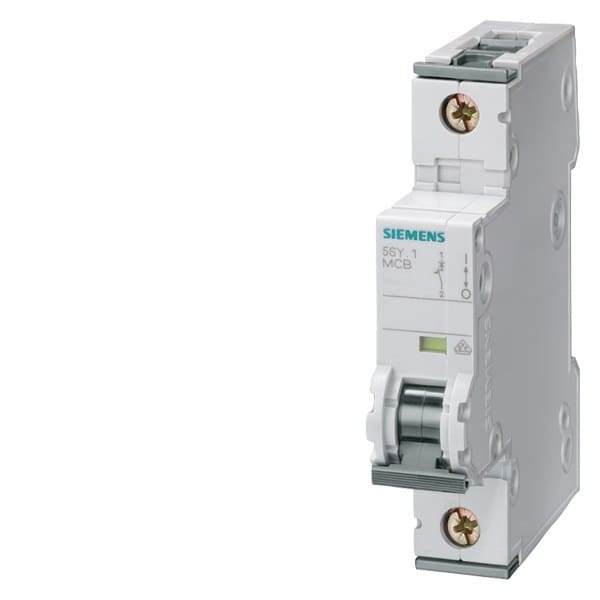 SIEMENS - Leitungsschutzschalter 230/400V 15kA, 1-polig, D, 8A, T=70mm