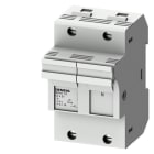 SIEMENS - SENTRON, Zylindersicherungshalter, 14x51 mm, 1P+N, In: 50 A, Un AC: 690 V, LED